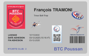 Carte adhérent 2026