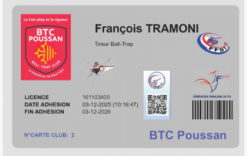 Carte adhérent 2026