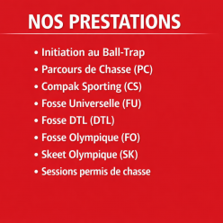 Nos prestations - Intallations - Club House