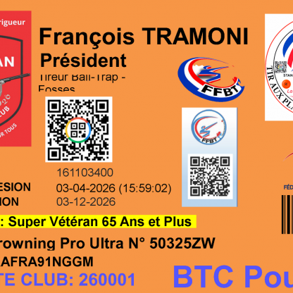 Carte club Adhérent